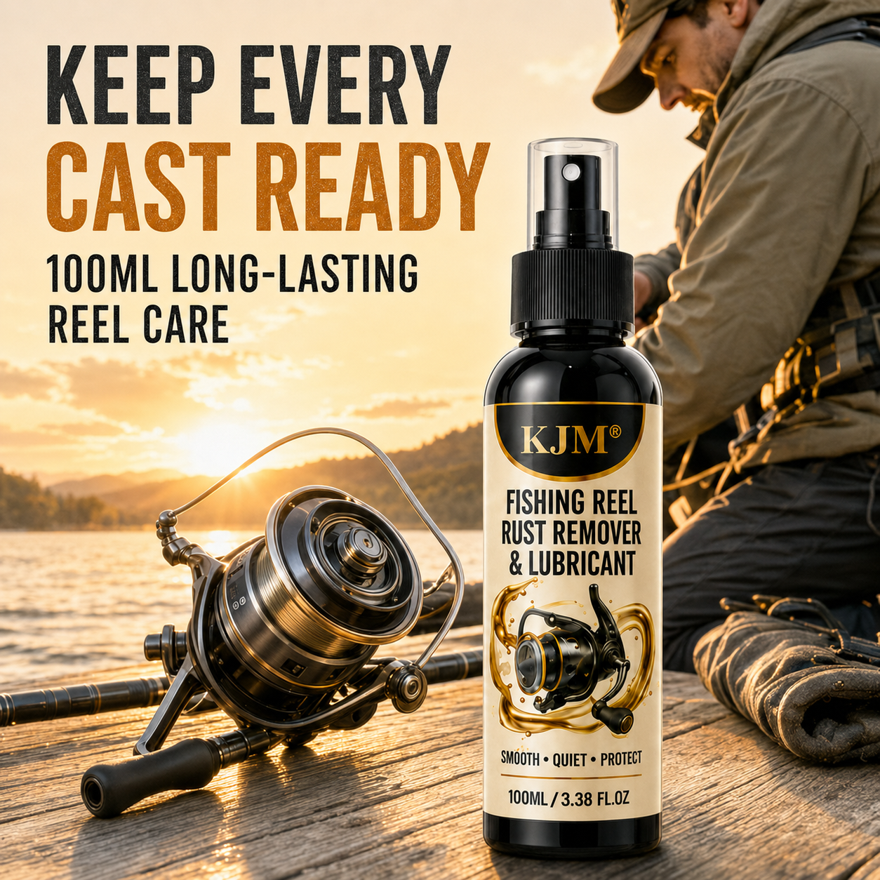 KJM Multi Purpose Oil Spray 10 - Reel Lubricant のレビューと価格