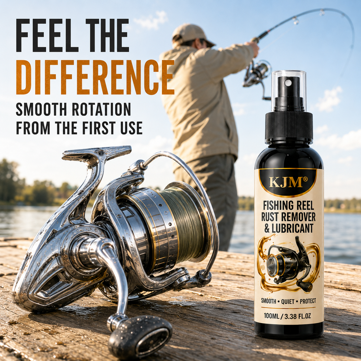 KJM Multi Purpose Oil Spray 10 - Reel Lubricant のレビューと価格