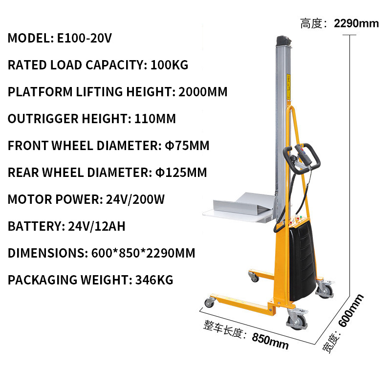 Electric Light-Duty Pallet Jac - Electric Reel のレビューと価格