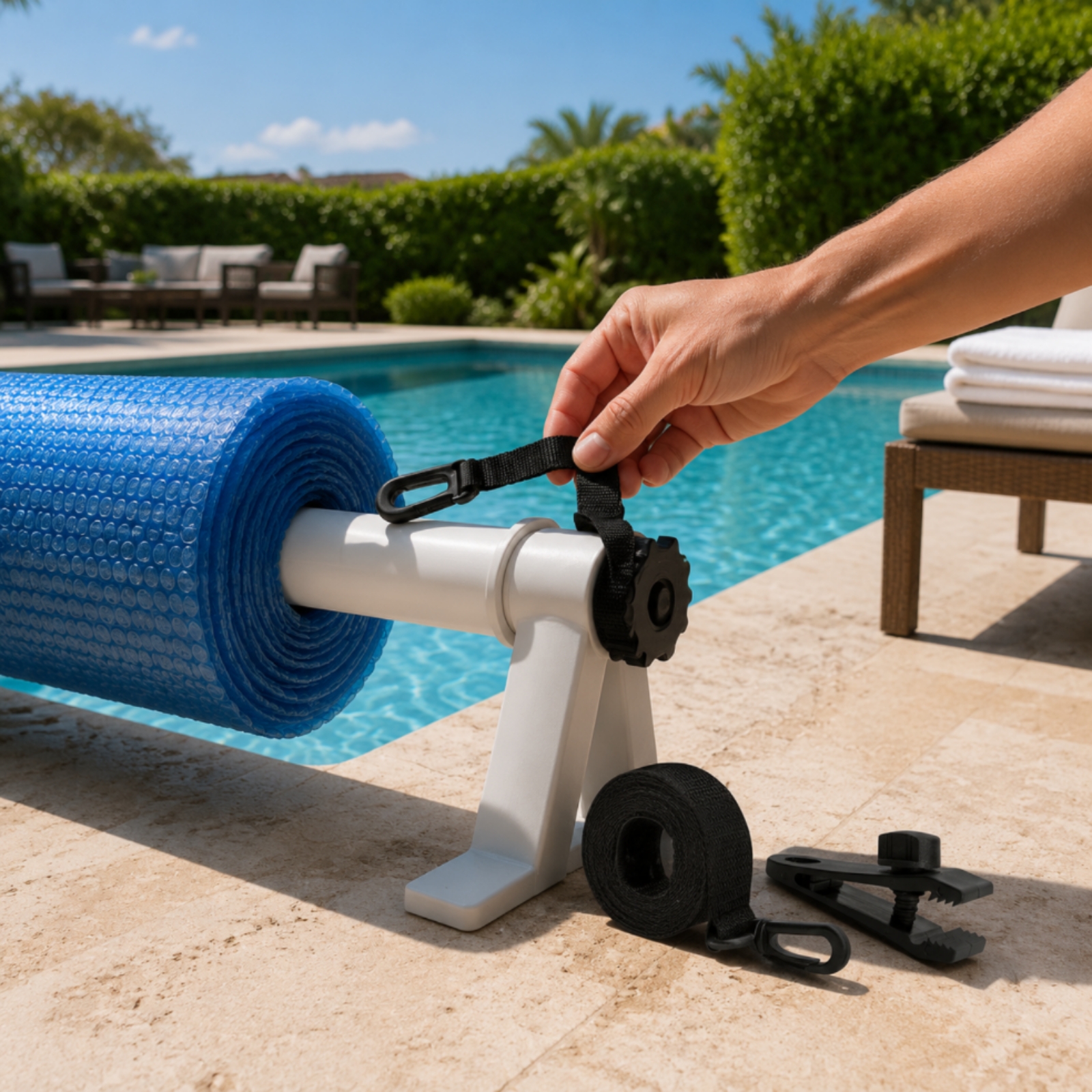 8 Pieces Solar Blanket Strap K - Reel Cover のレビューと価格