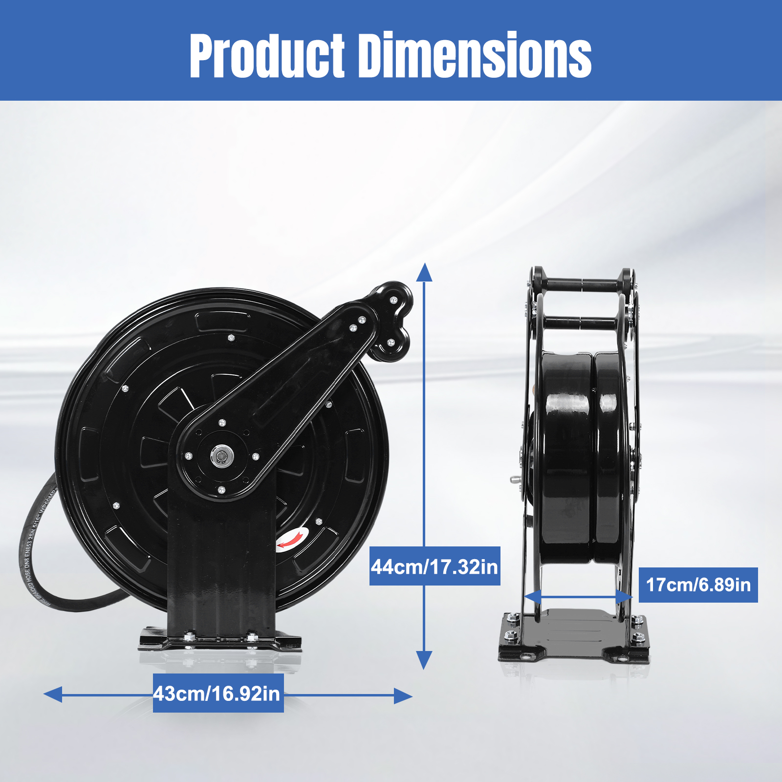 Washer Hose Reel Auto Rewind P - Reel Oil のレビューと価格
