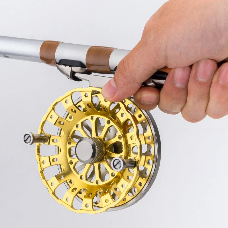 No Drag No Brake Center Pin Fl - Ice Fishing Reel のレビューと価格