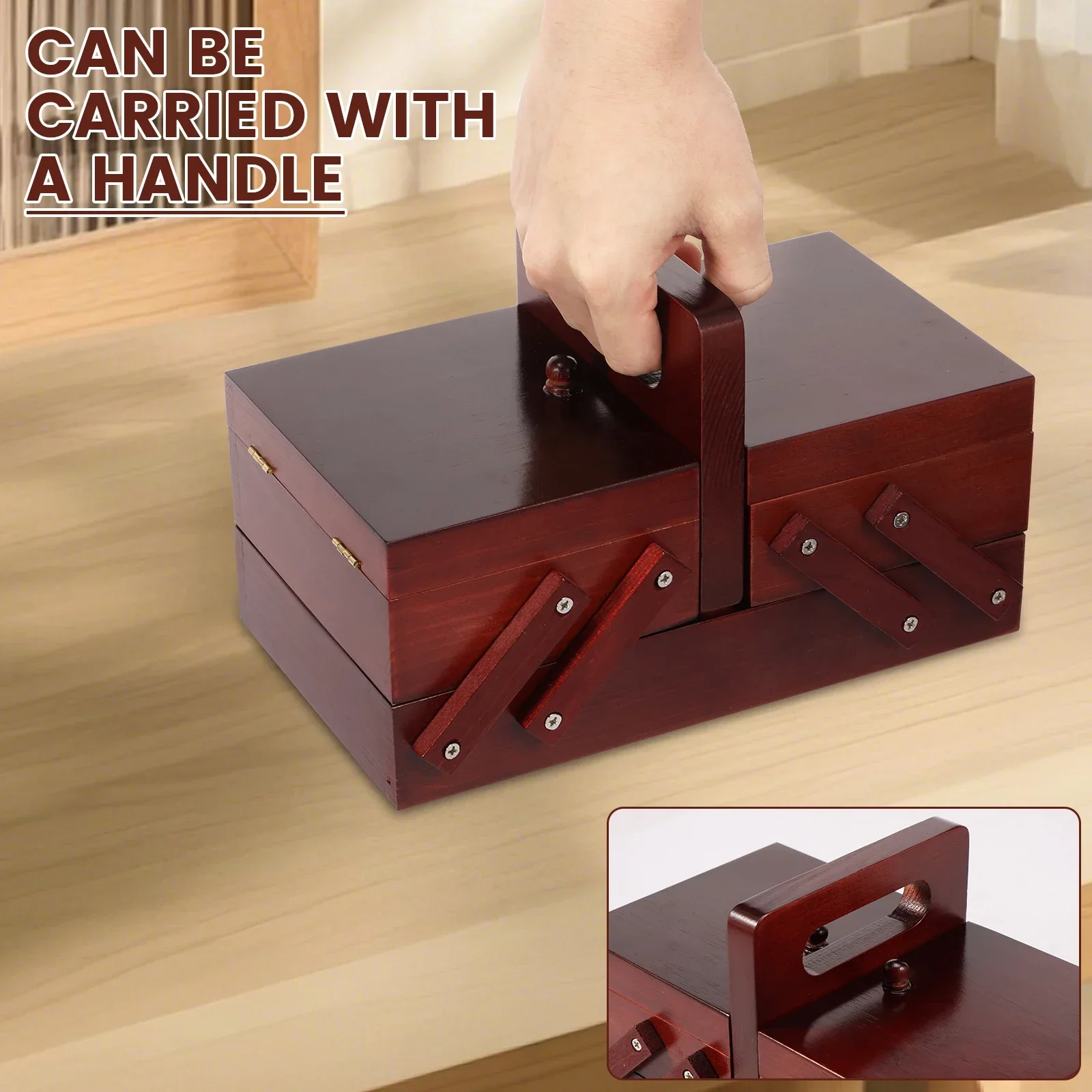 Expandable Sewing Thread Box W - Reel Case のレビューと価格