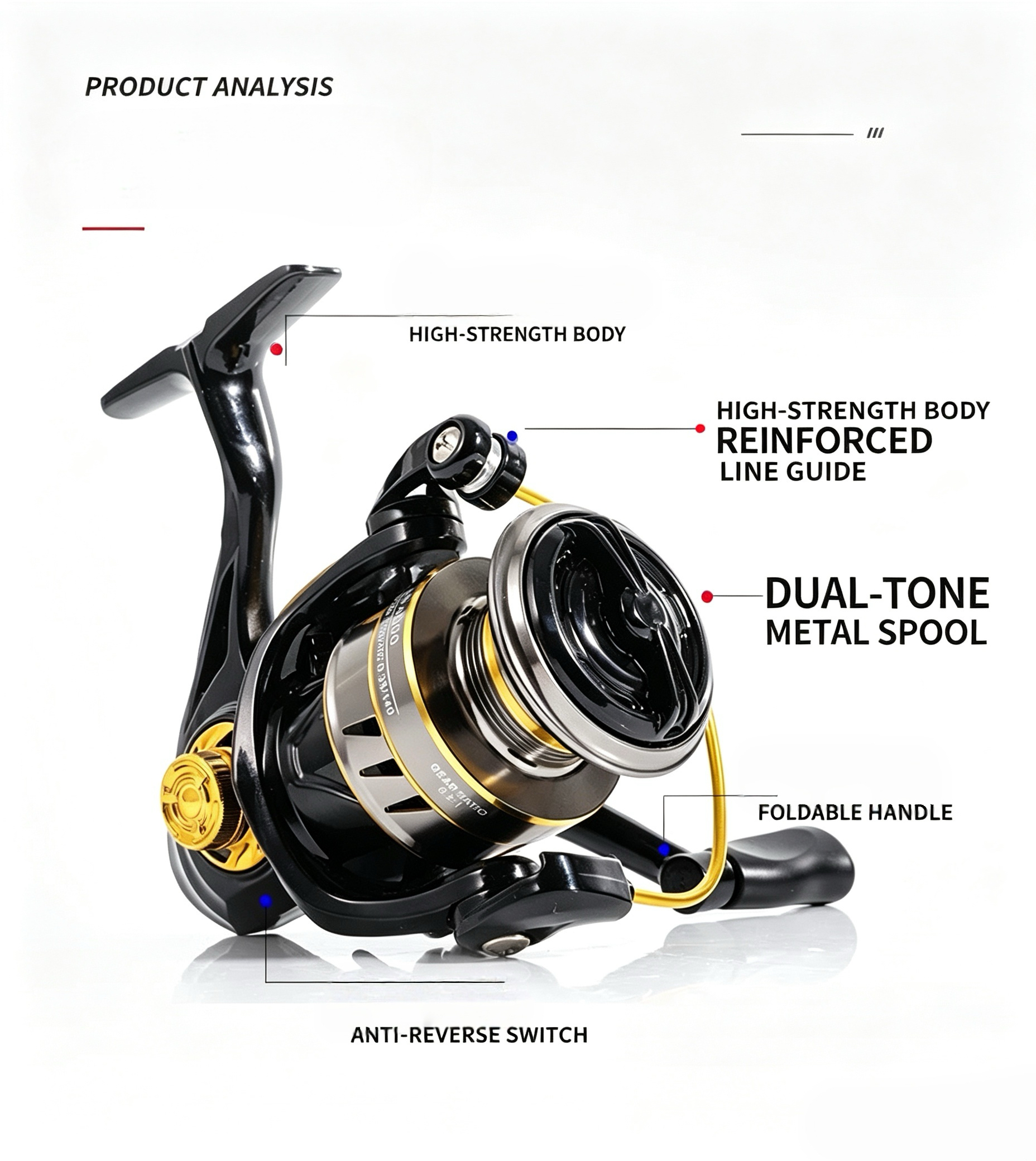 Full Metal Spinning Reel, Long - Spinning Reel のレビューと価格