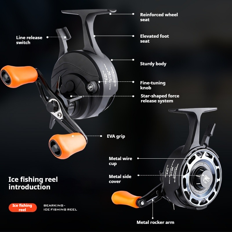 Winter Ice Fishing Reel, Micro - Ice Fishing Reel のレビューと価格