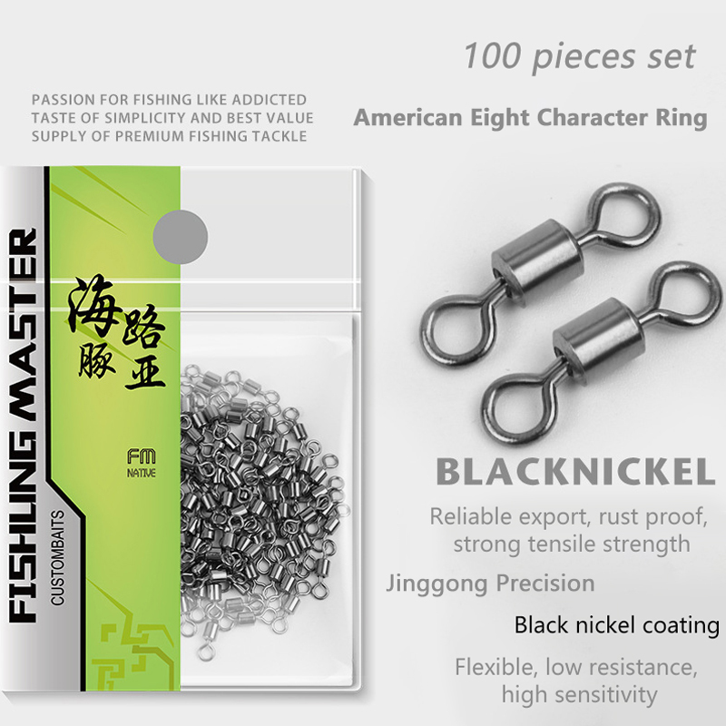 ★▲100Pcs Fishing Swivels Stain - Baitcasting Reel のレビューと価格