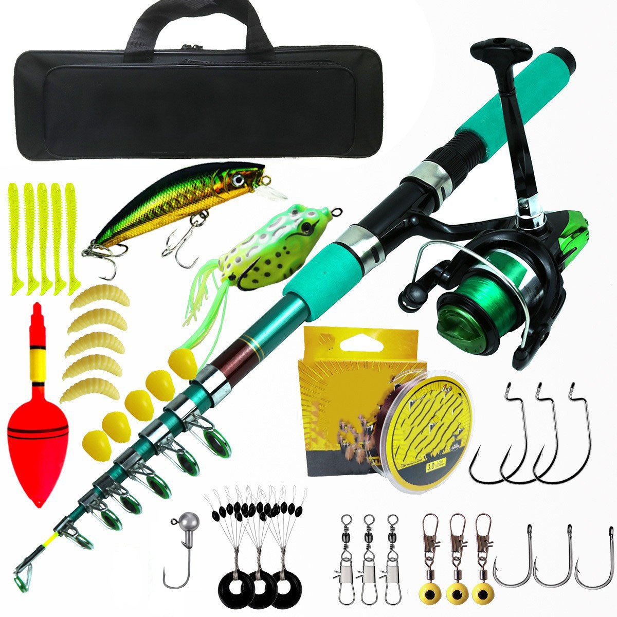Portable Ultralight Carp Teles - Spinning Reel のレビューと価格